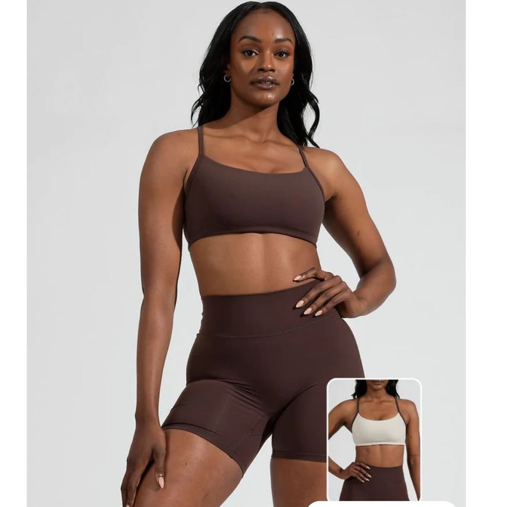 Buffbunny -  Reversible Sports Bra - Journey Dark Brown/Stardust